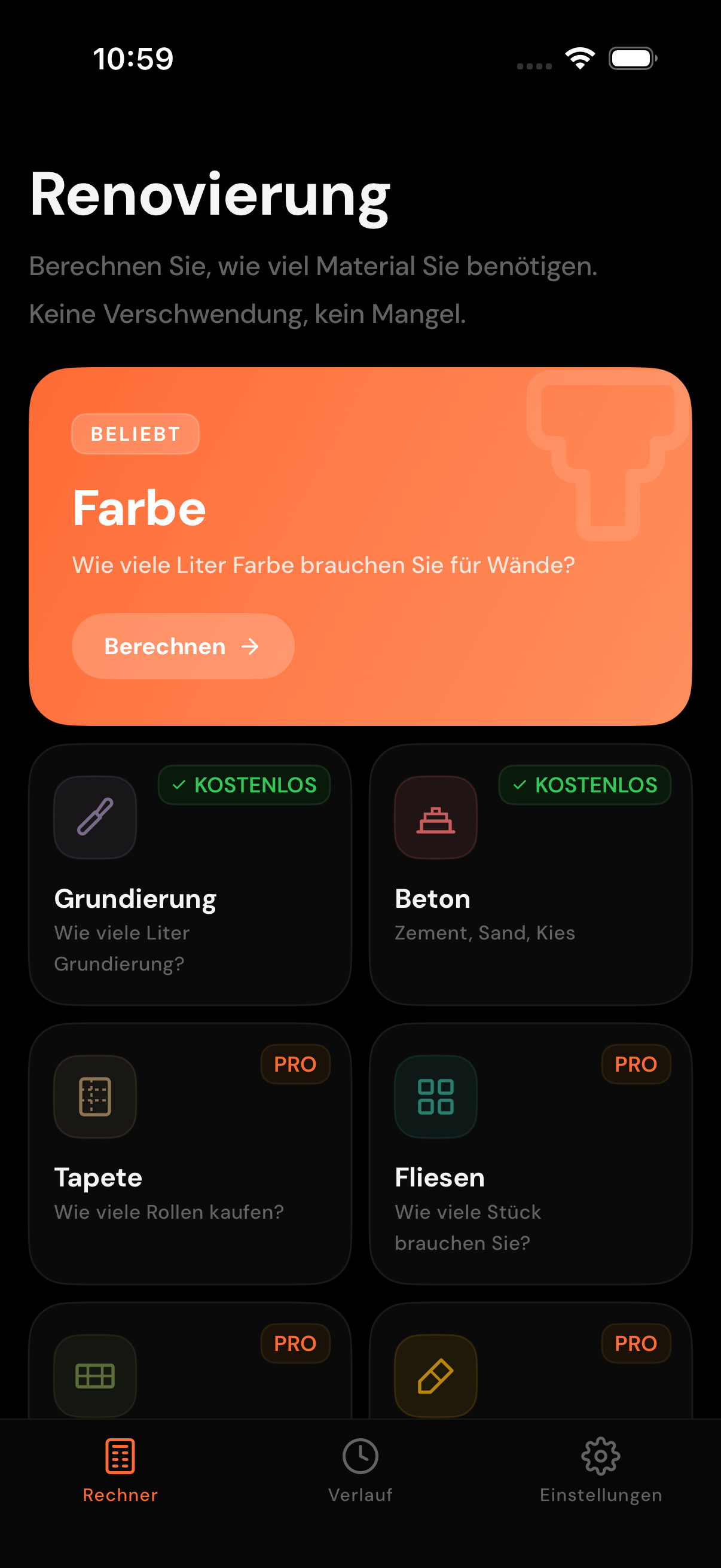 Verlauf